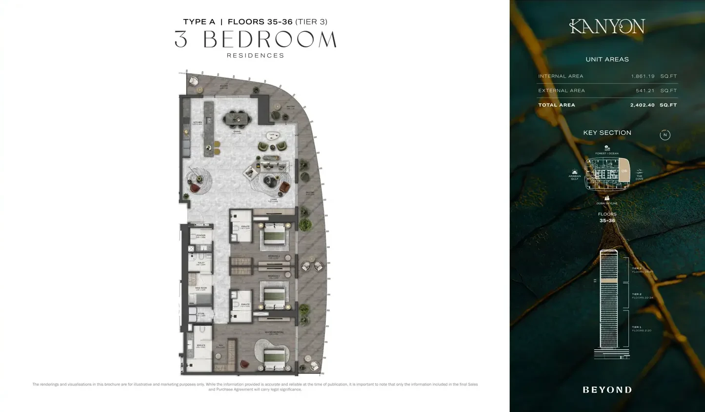 3 BEDROOM Type A